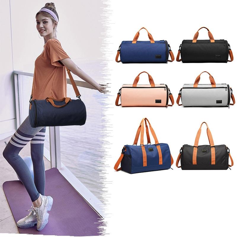 Blue Waterproof Gym Bag with Wet / Dry Separation - 9921 Blue 6