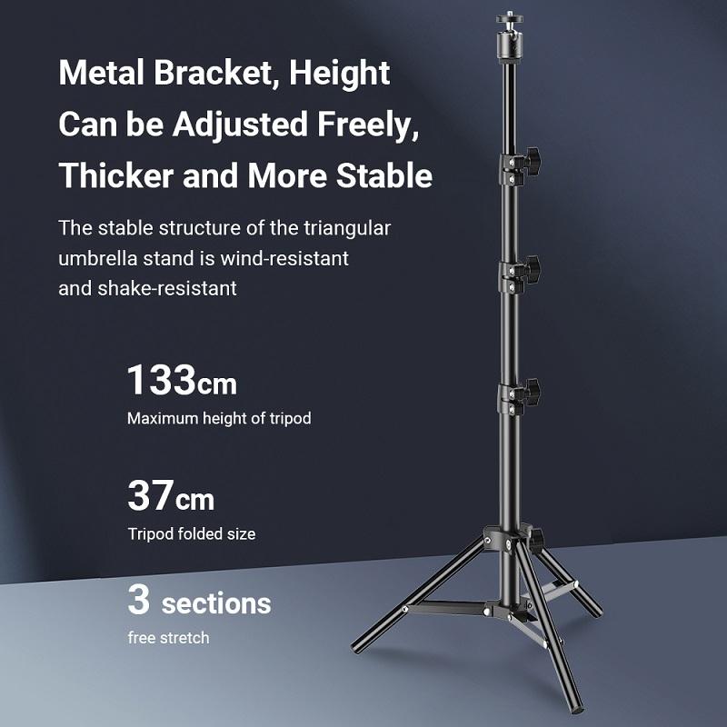 Live Portrait Soft Light Dual Bracket with Four-colour Fill 4