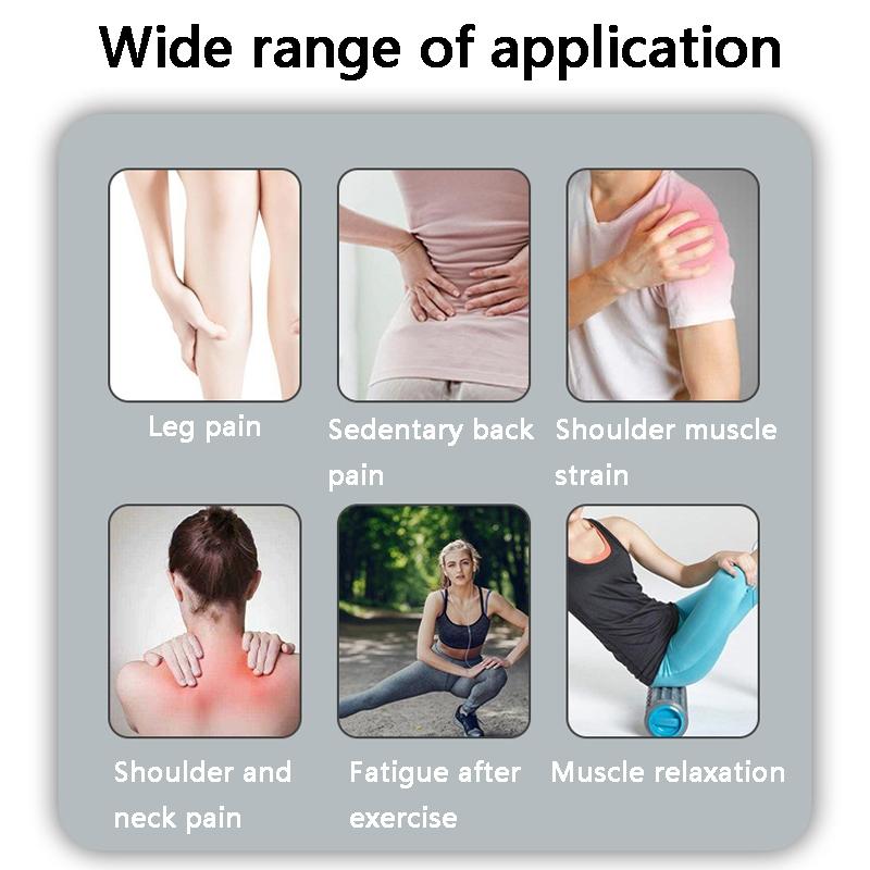 Red Mini Vibrating Fascia Massage Gun - Button Type 7