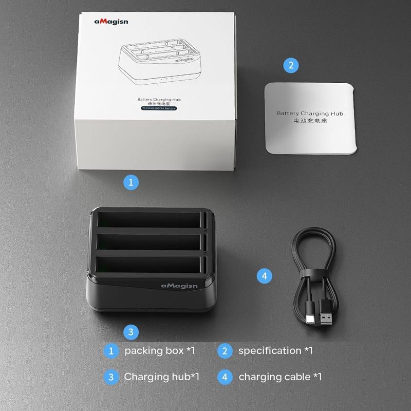 Camera Accessories Charging Seat - Battery Charger 5