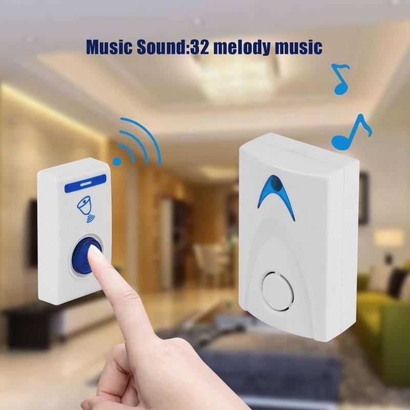 Long-Distance Wireless Doorbell With Remote Control 9