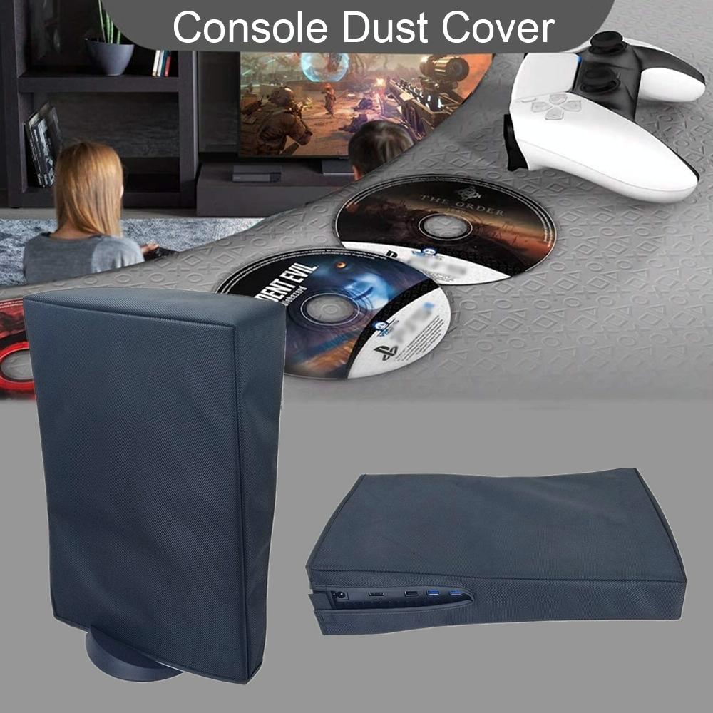 Black Dust Cover for Ps5 Slim - Horizontal Disc & Digital - Horizontal Black 8