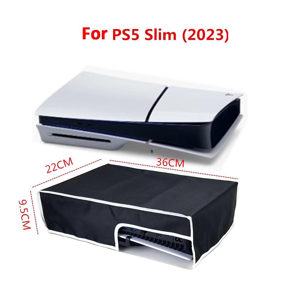 Black Dust Cover for Ps5 Slim - Horizontal Disc & Digital - Horizontal Black 14