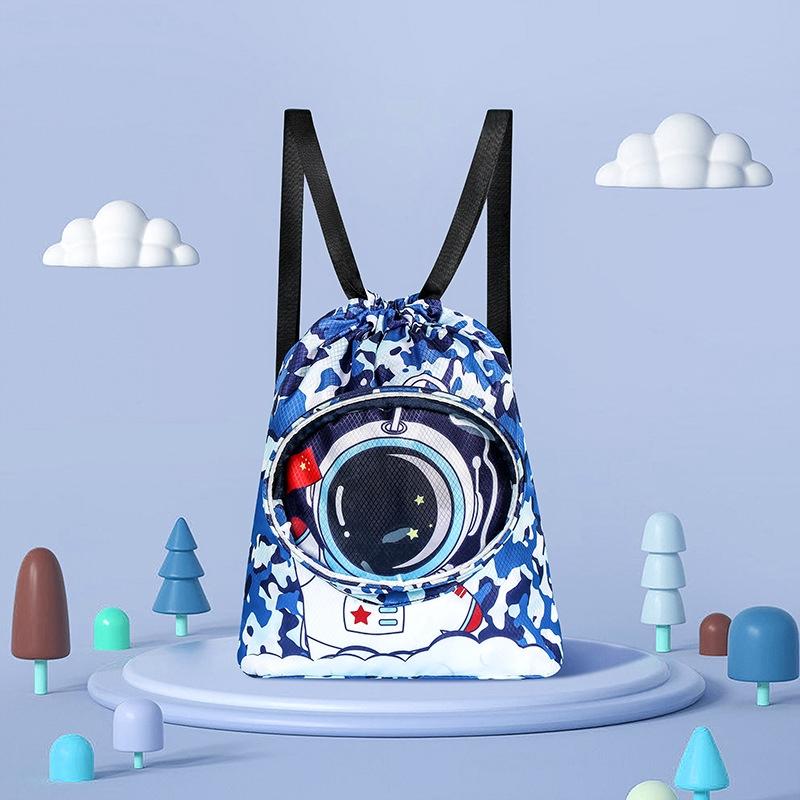 Kids' Cartoon Swim Bag Waterproof Dry / Wet Portable - Small Panda 13