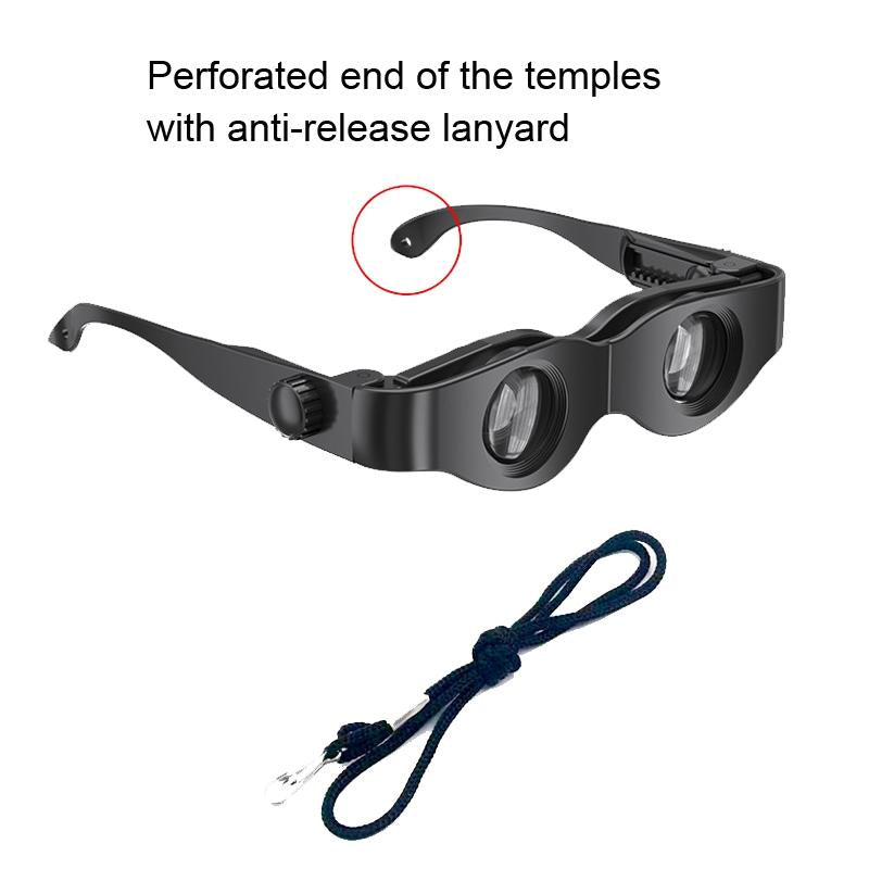 Adjustable Focus Fishing Binoculars with Red Polarised Lens 5