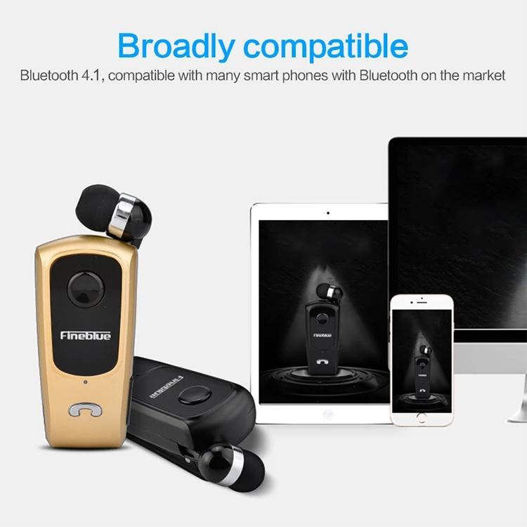 Retractable Bluetooth Headset with Caller Vibration Reminder 7