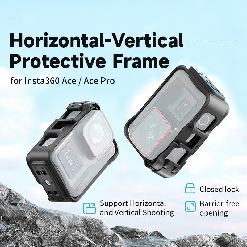 Amagisn Rabbit Cage for Insta360 Ace / Pro Sports Camera 3