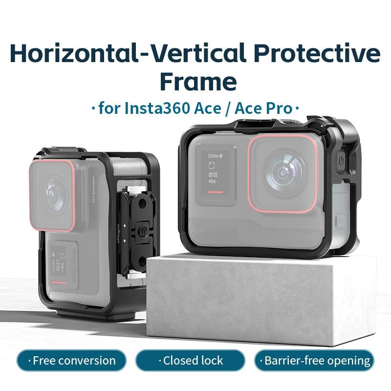 Amagisn Rabbit Cage for Insta360 Ace / Pro Sports Camera 11