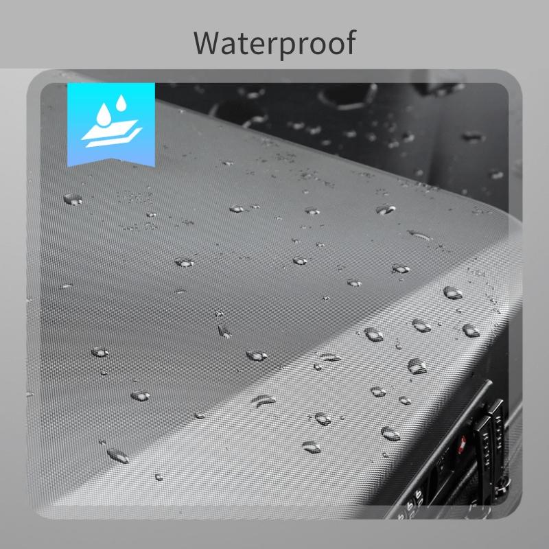 Waterproof Expandable Backpack with Usb Charging - Black Password Protected 7