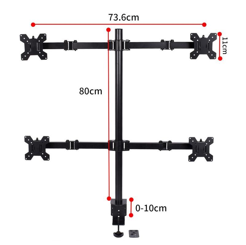 Multi-screen Desktop Monitor Stand Bracket 4