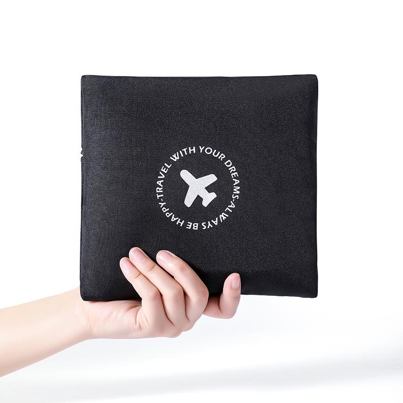 Foldable Travel Bag for Camping & Hiking - Large - Large Black 8