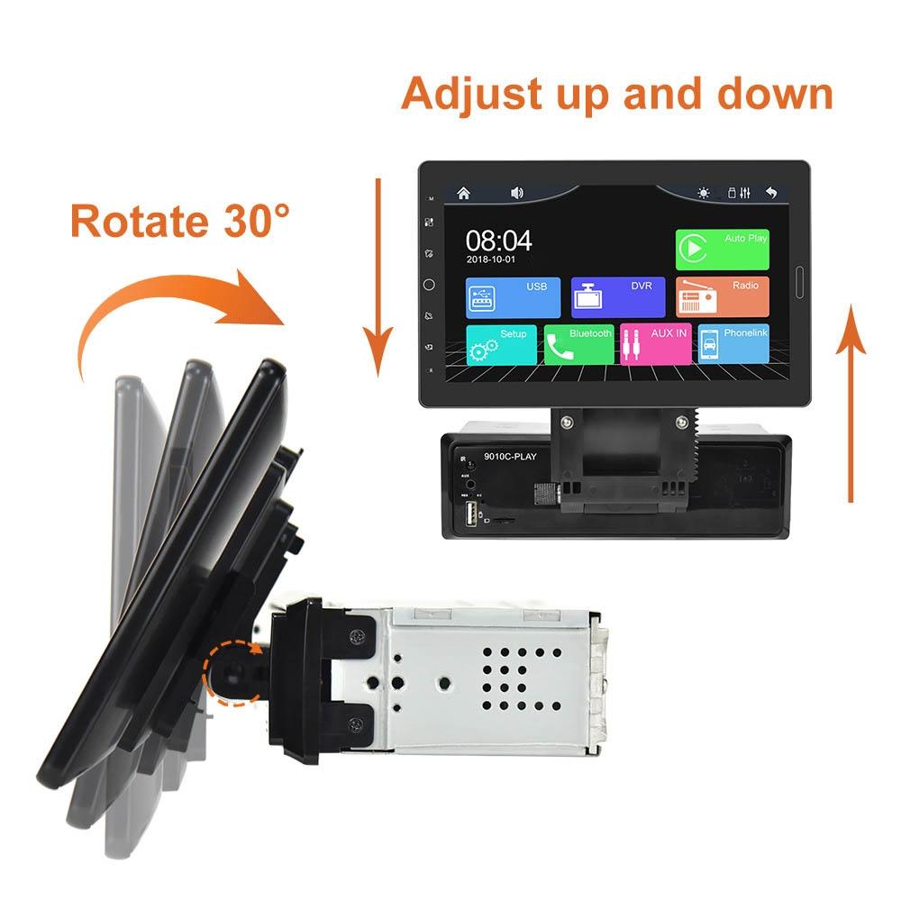 10.1 Inch Full Screen Car Mp5 Player With Wired Carplay - Standard + 12 Light Camera 6
