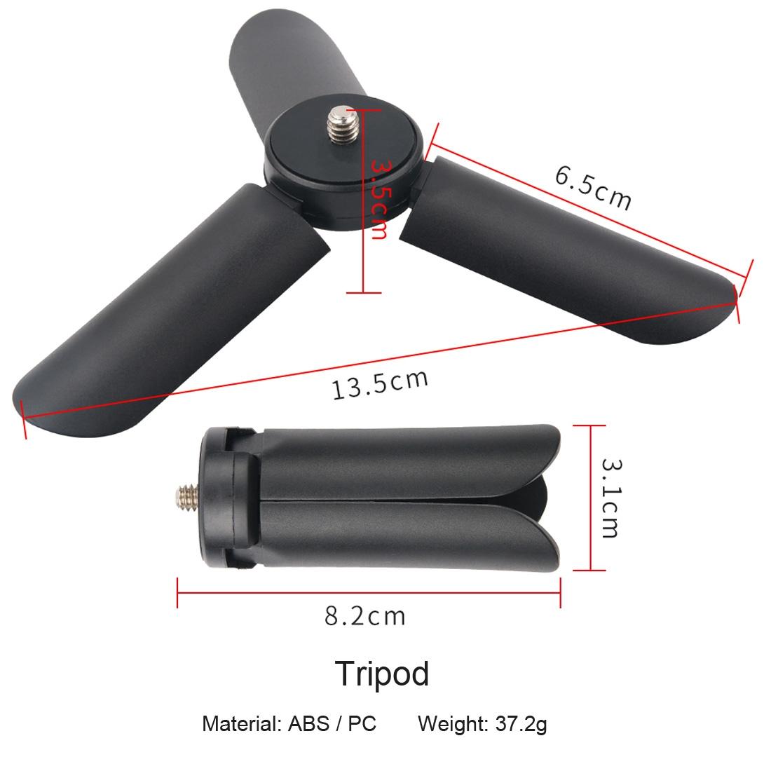 Compact Tripod Mount for Dji Mobile 2 with Flashlight Extension 8