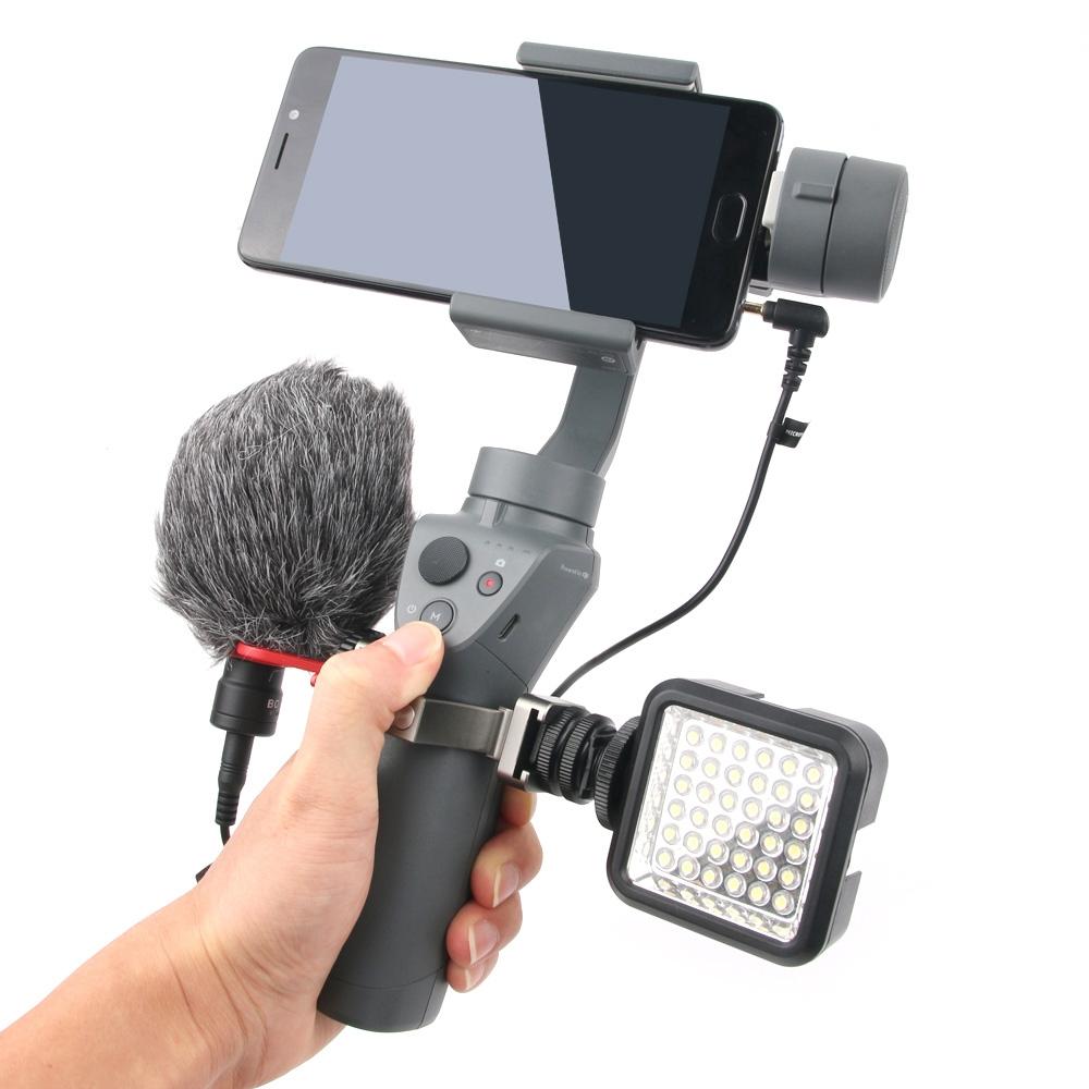 Compact Tripod Mount for Dji Mobile 2 with Flashlight Extension 11
