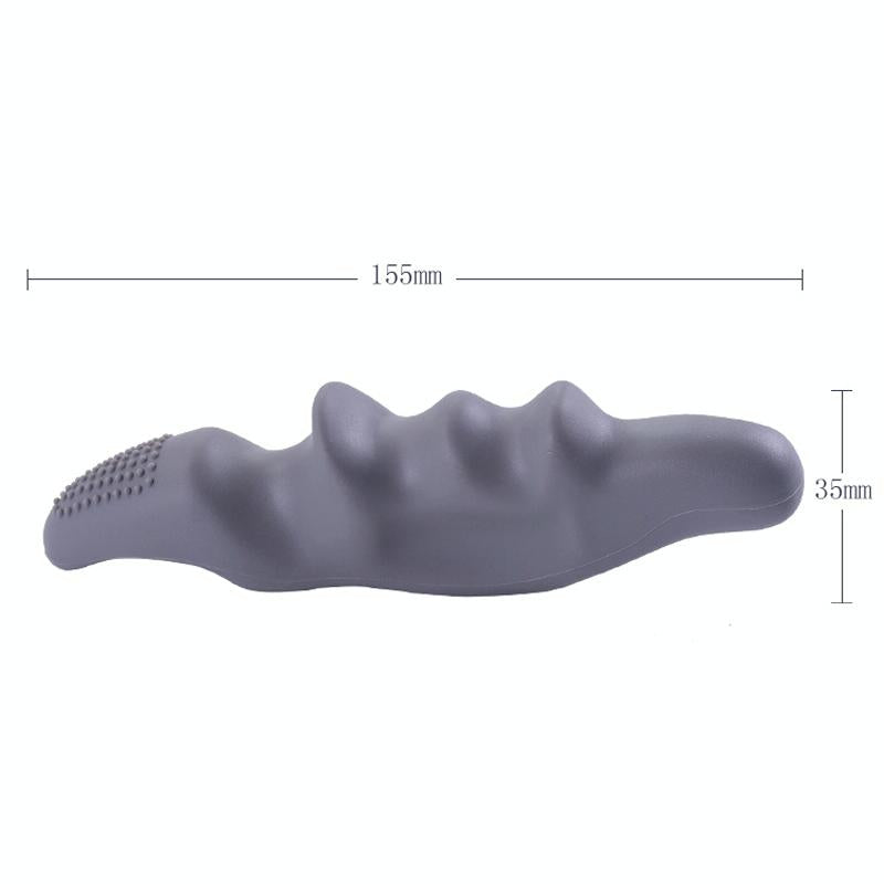 Silicone Thumb Massager For Muscle Relaxation And Fascia Massage Green 4