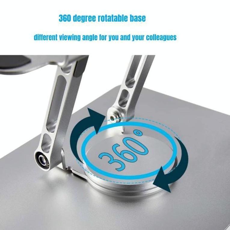 Foldable Rotating Laptop Cooling Stand - Multifunctional 7