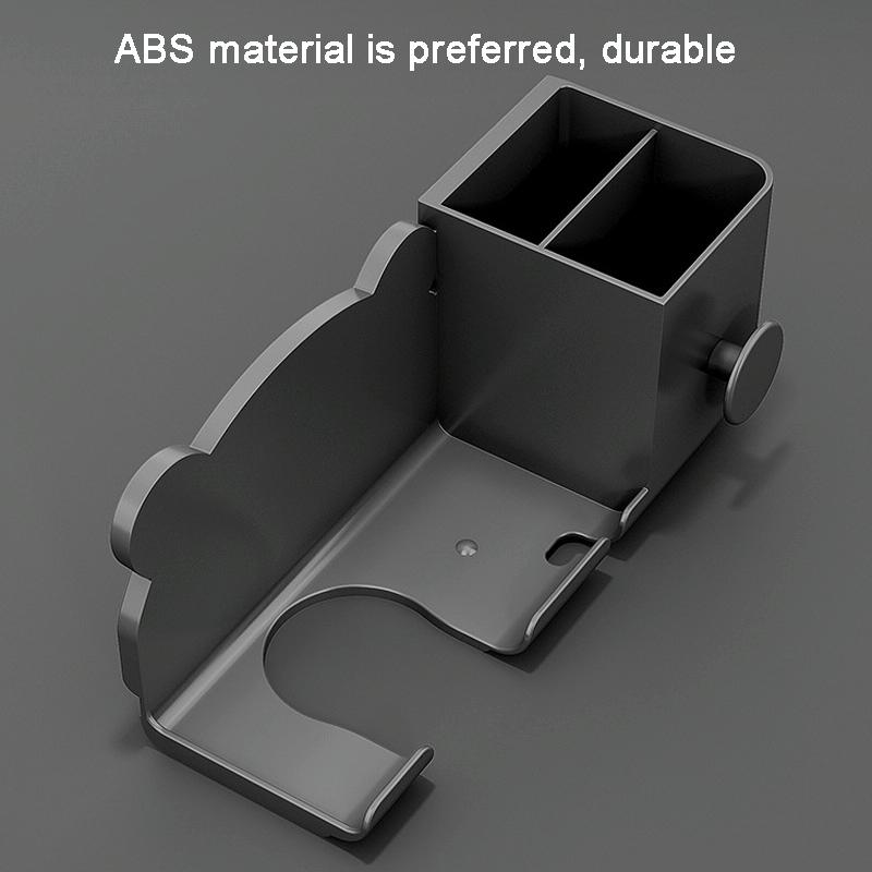 Wall Mounted Holder For Dyson Hair Dryer Bathroom Storage Rack Simple Black - Upgrade White 6