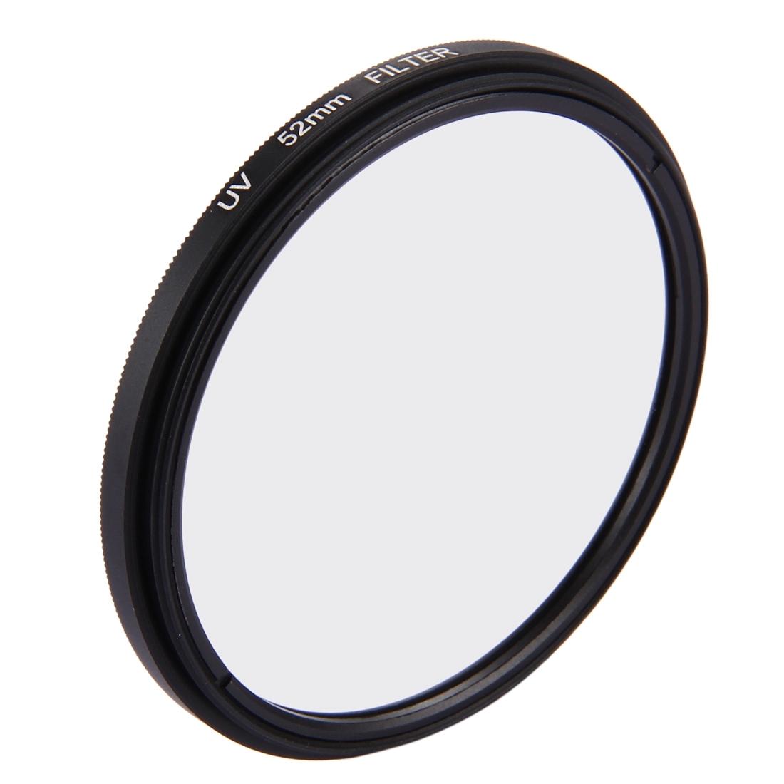 3-in-1 52mm Round Uv Lens Filter for Gopro Hero7 / 6 / 5 with Cap 3