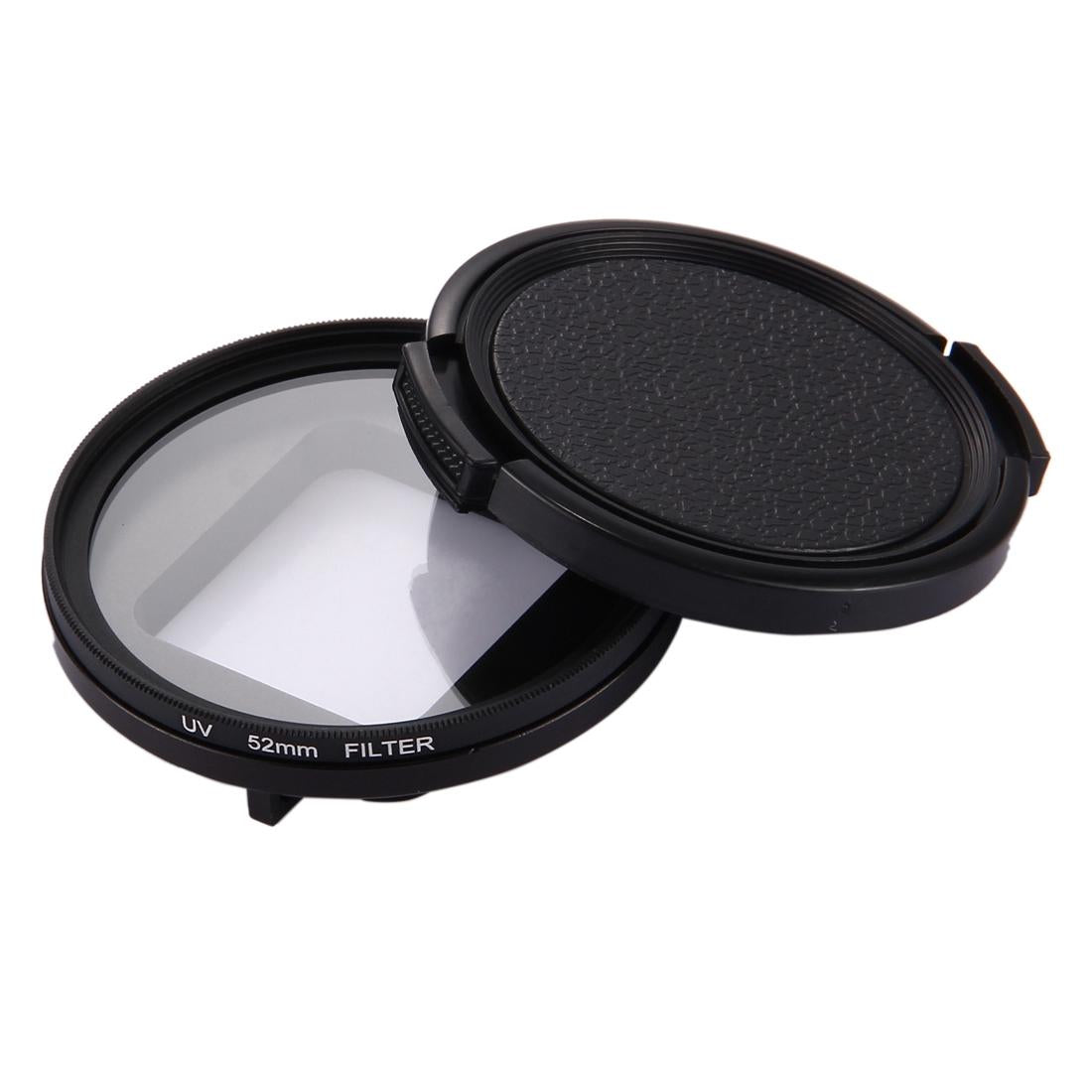 3-in-1 52mm Round Uv Lens Filter for Gopro Hero7 / 6 / 5 with Cap 7