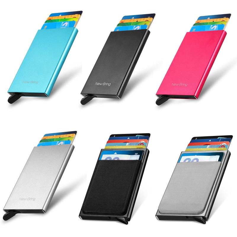 Secure Metal Card Holder - Anti-degaussing