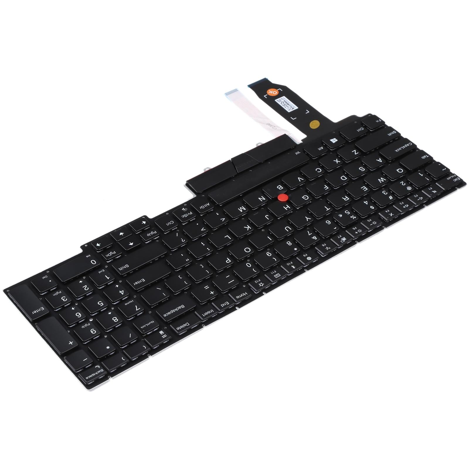 Backlit Keyboard with Trackpoint for Lenovo Thinkpad E15 Gen 2 - us Version 4