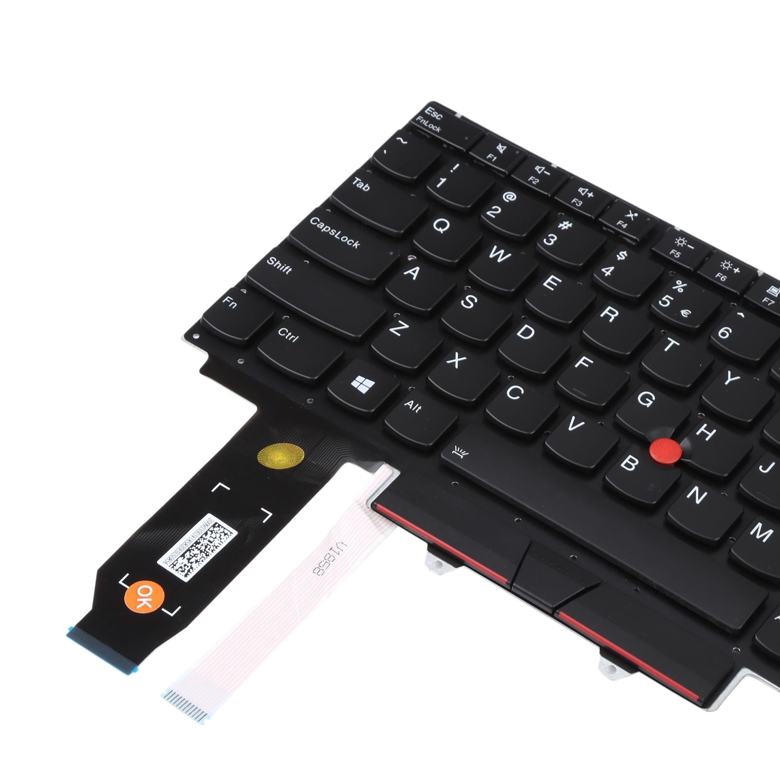 Backlit Keyboard with Trackpoint for Lenovo Thinkpad E15 Gen 2 - us Version 6