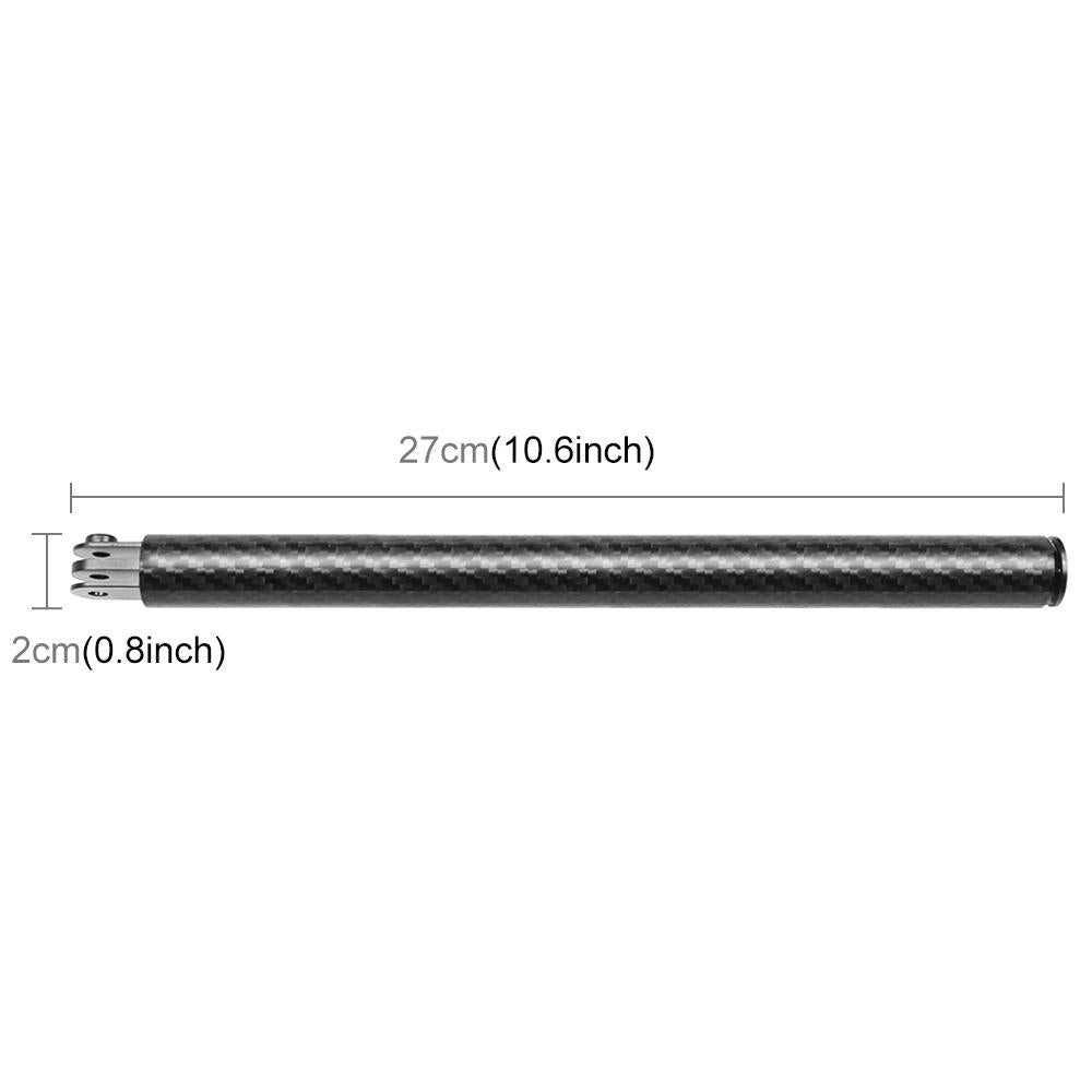 Lightweight Selfie Stick for Action Cameras - Aluminum / Carbon Fiber 4