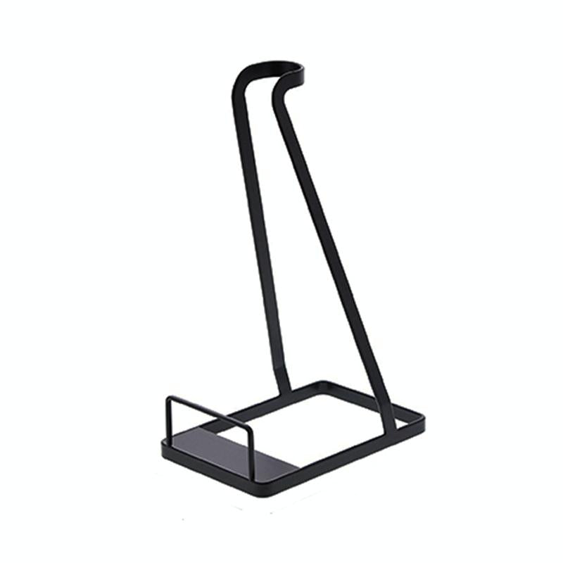 Non-punch Storage Bracket for Dyson Vacuum - Universal Floor Mount Black 3