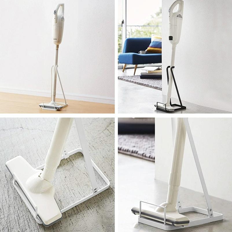 Non-punch Storage Bracket for Dyson Vacuum - Universal Floor Mount Black 7