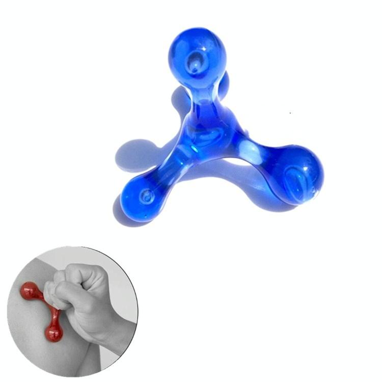 Manual Balance Four Ball Massager Blue 3