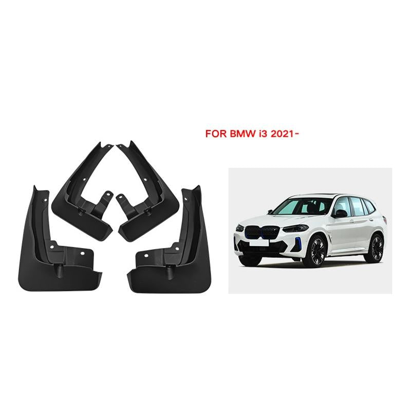 For Bmw Ix3 Electric 2021-2022 4Pcs / Set Car Auto Soft Plastic Splash Flaps Fender Guard 3