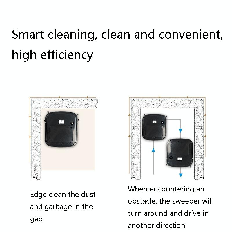 Smart Usb Sweeping Machine - 3-in-1 Charging 5