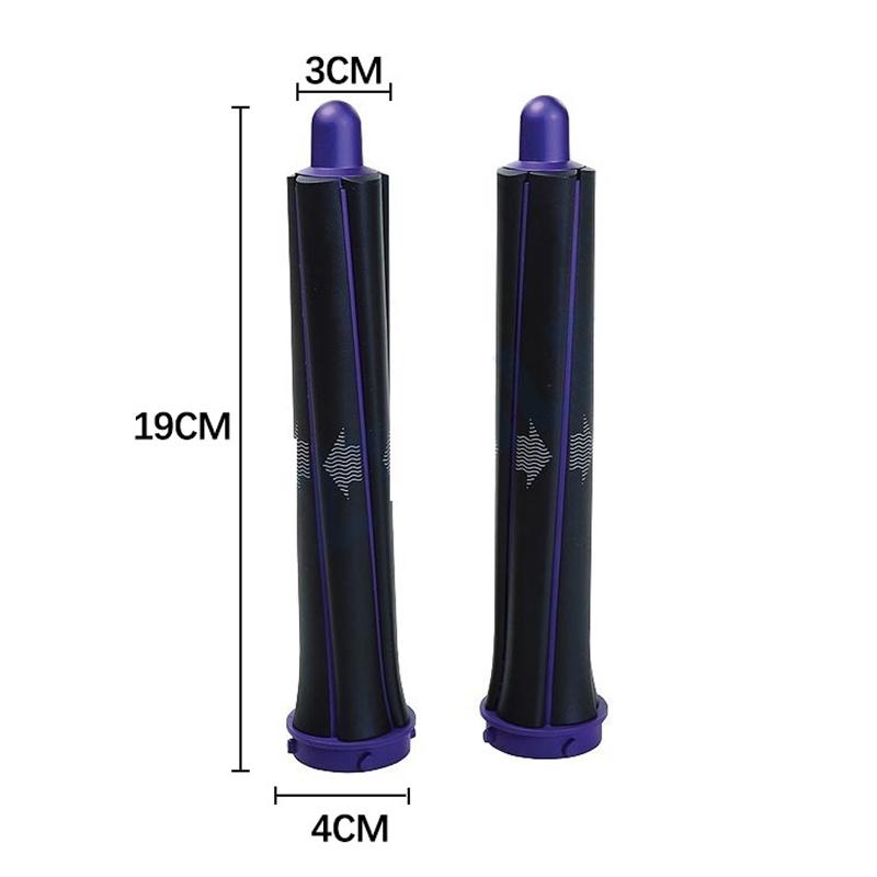 Long Barrel & Adapter Set for Dyson Hair Dryer - 1 Pair - 1Pair Long Barrels +2 Adapters Purple 5