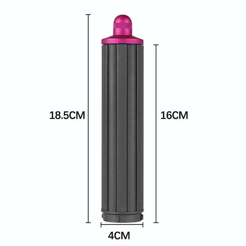 For Dyson Airwrap Hair Dryer Hs01 / Hs05 / Hd08 18.6 X 4Cm Upgraded Long Curling Barrels Nozzle With Short Adapter Golden 3