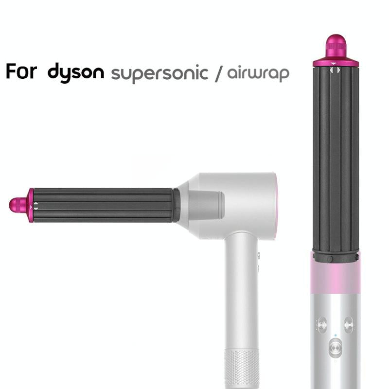 For Dyson Airwrap Hair Dryer Hs01 / Hs05 / Hd08 18.6 X 4Cm Upgraded Long Curling Barrels Nozzle With Short Adapter Golden 4