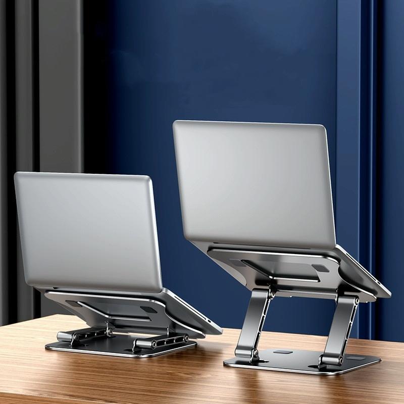 Adjustable Aluminum Laptop Stand - Foldable & Portable 3