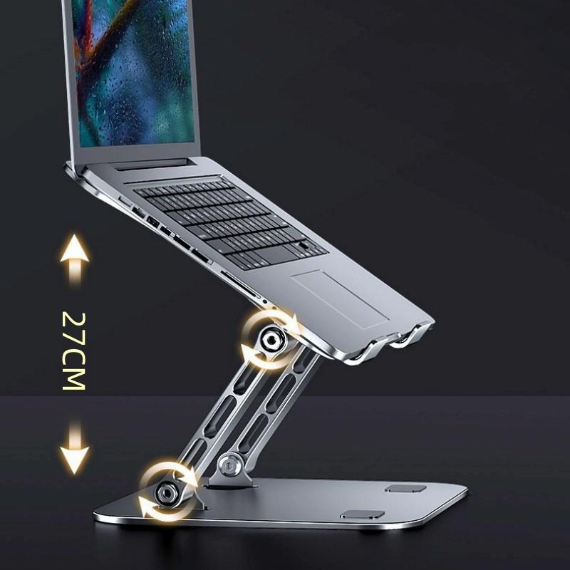 Adjustable Aluminum Laptop Stand - Foldable & Portable 6