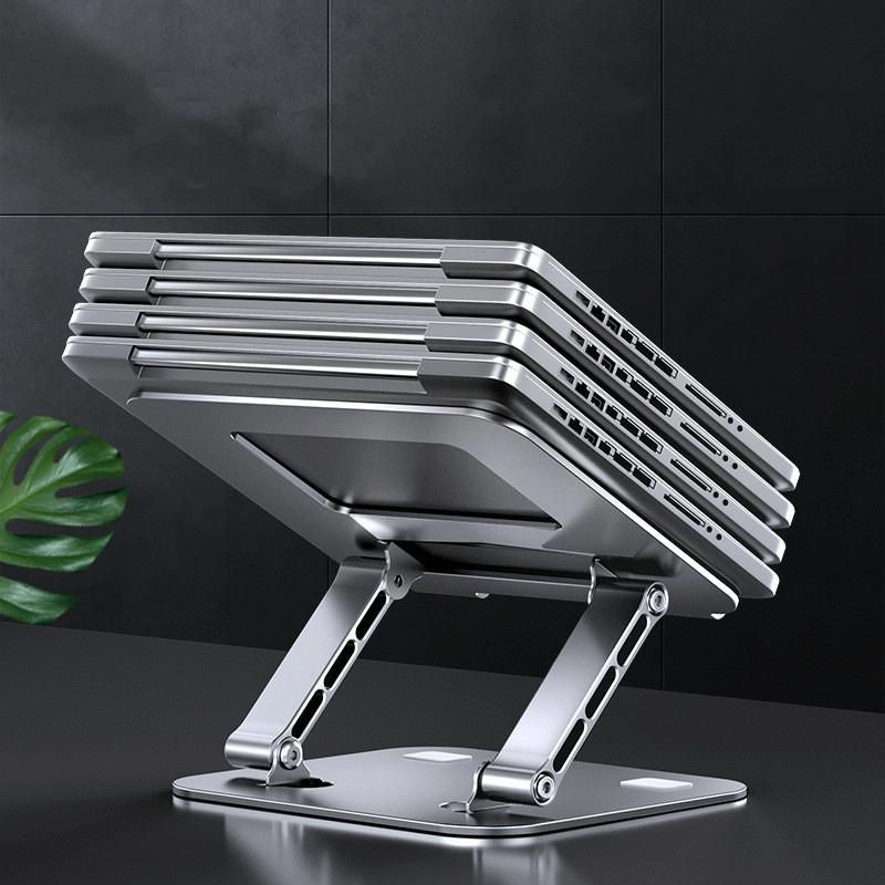 Adjustable Aluminum Laptop Stand - Foldable & Portable 7