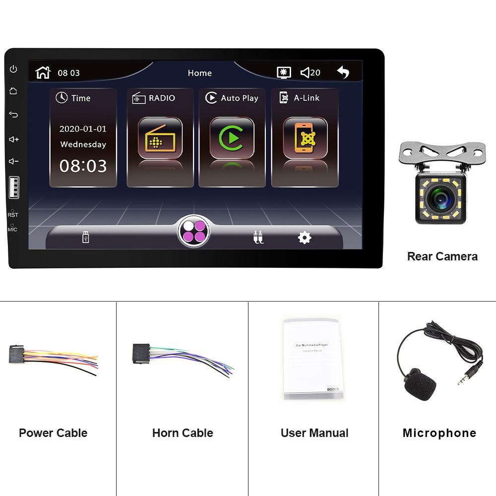 9 Inch Carplay Mp5 Player + 12 Light Camera - Standard Style 3