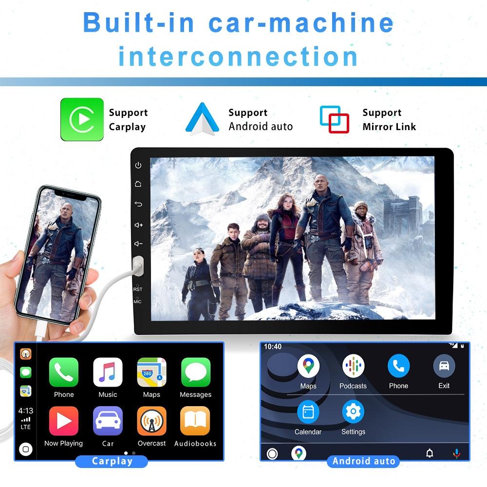 9 Inch Carplay Mp5 Player + 12 Light Camera - Standard Style 6