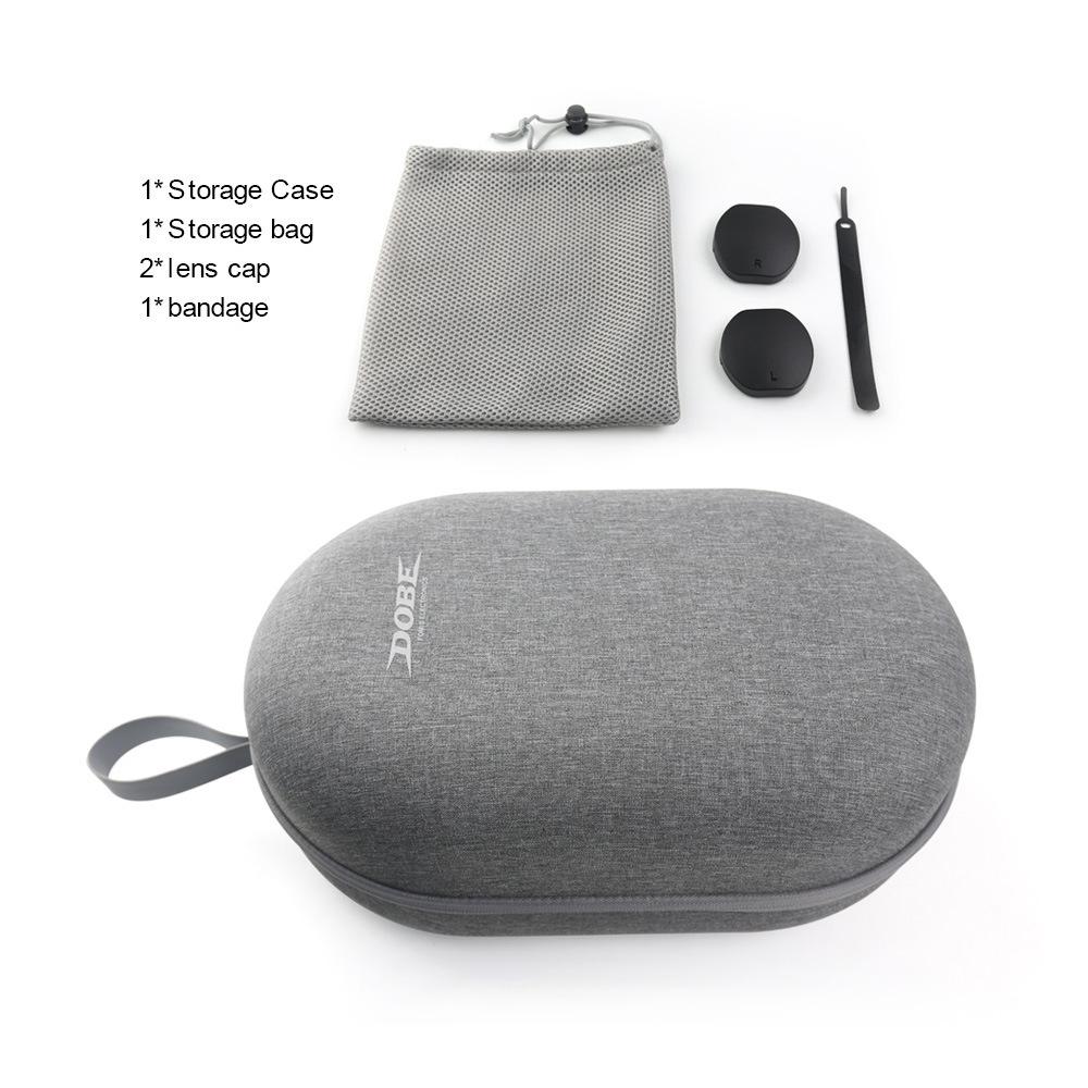Playstation Dobe Vr2 Storage Bag with Lens Protector - Portable 3