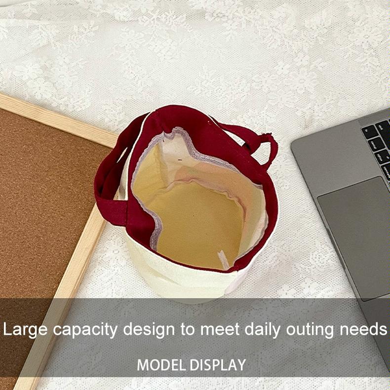 Cartoon Style Handbag - Cute Portable Outdoor - Salary 6