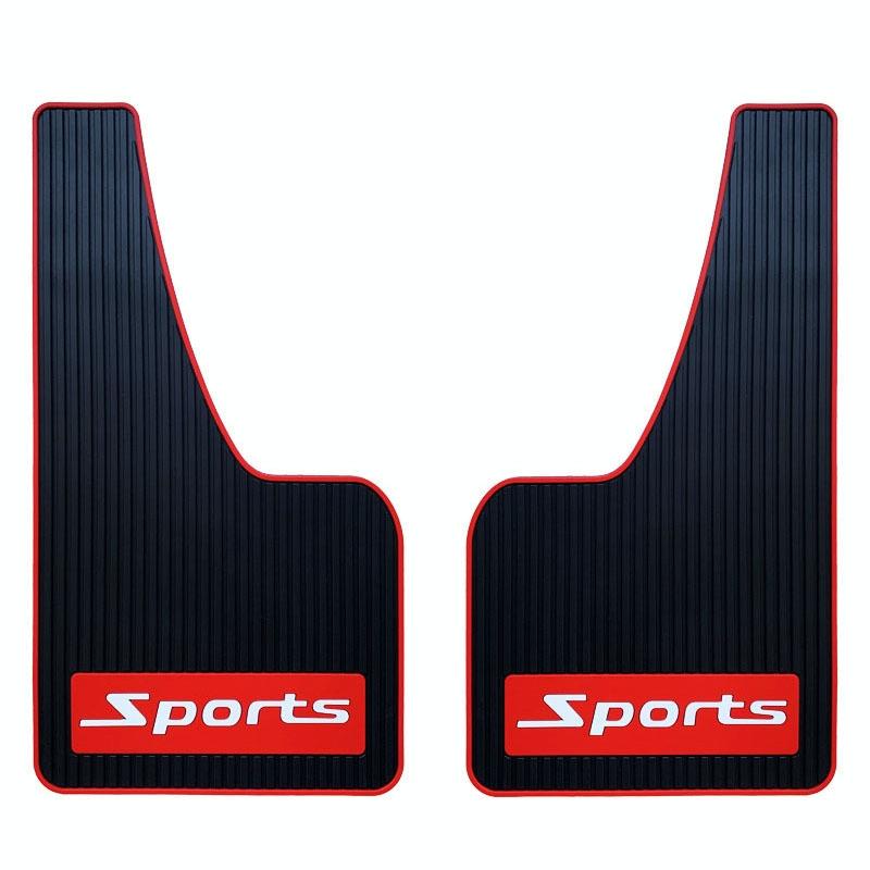 2Pcs Car Tire Mud Flap Modification Plastic Anti-Splash Mud Flap Fender Guard - Cat Eye - Large Blank 9
