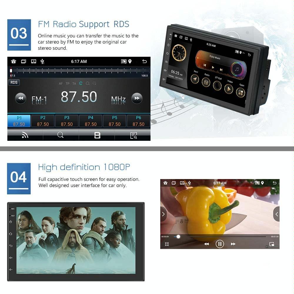 10 Inch Android Car Navigation Player + Ahd Camera - Wifi 2 + 32G Central Control 5