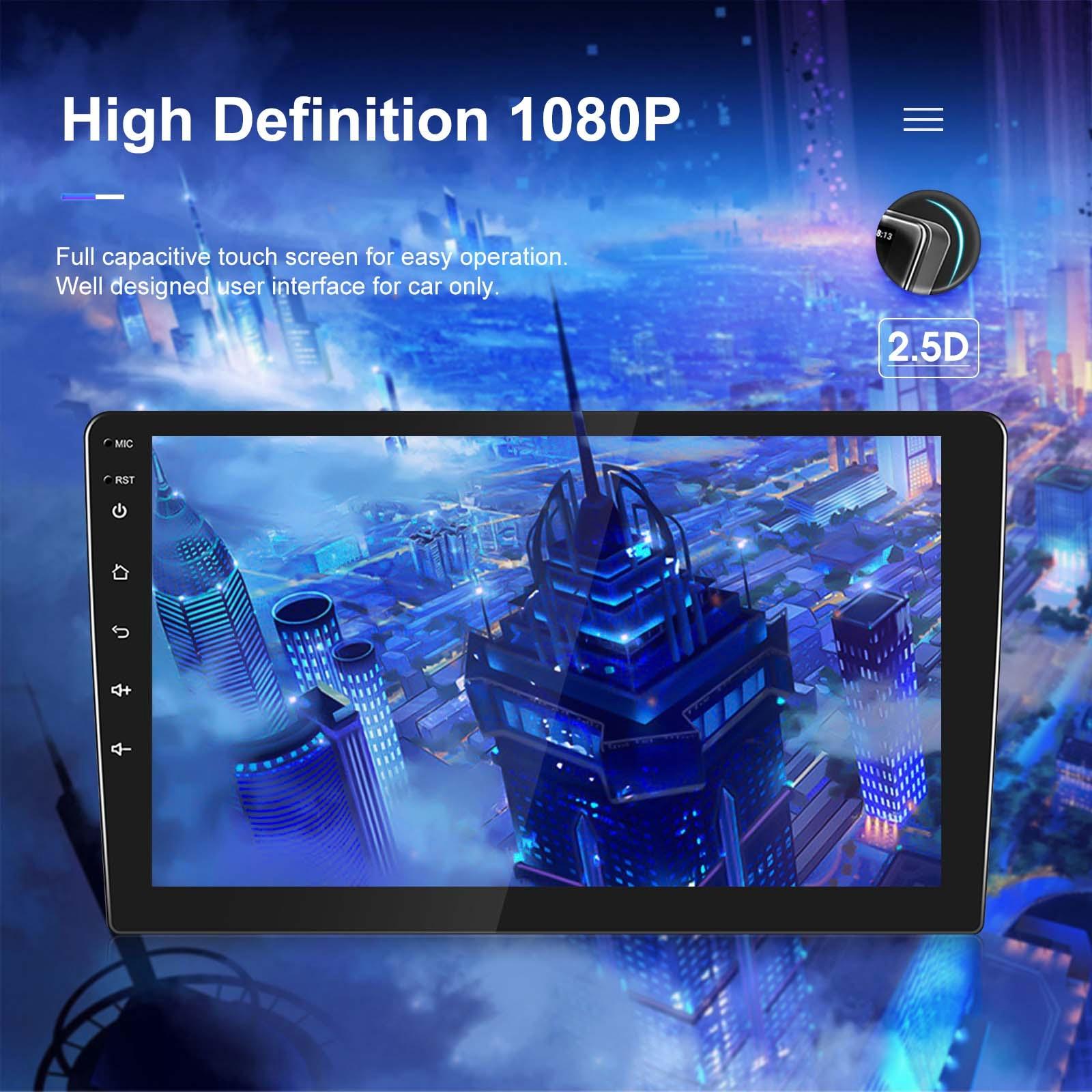 10 Inch Car Android Navigation Screen With Carplay - 2 + 64G Ahd Camera 5