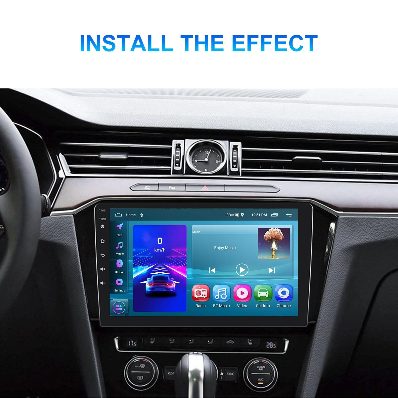10 Inch Car Android Navigation Screen With Carplay - 2 + 64G Ahd Camera 10