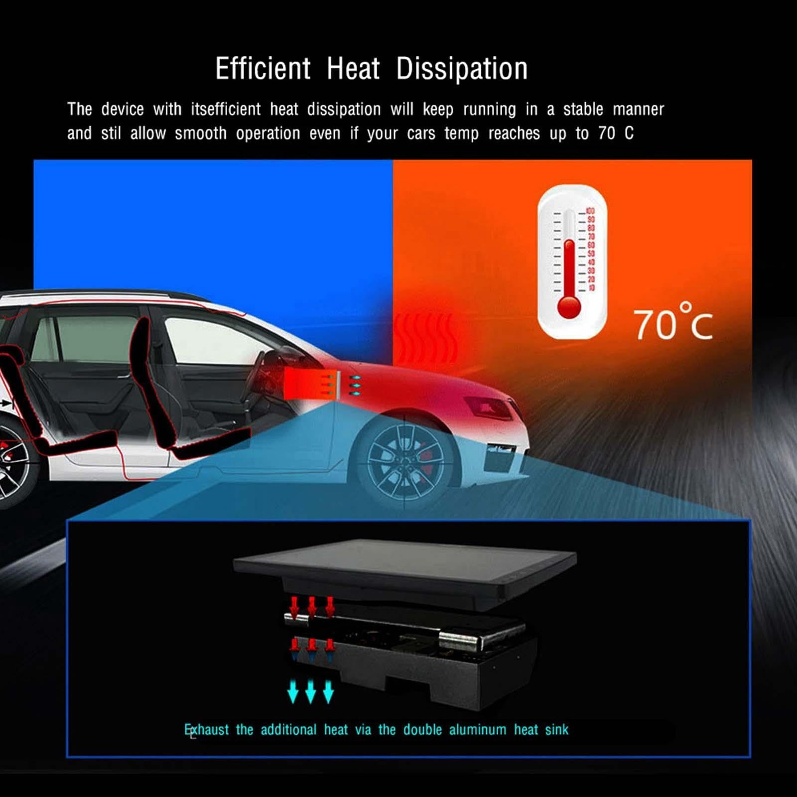 10 Inch Car Android Navigation Screen With Carplay - 2 + 64G Ahd Camera 13