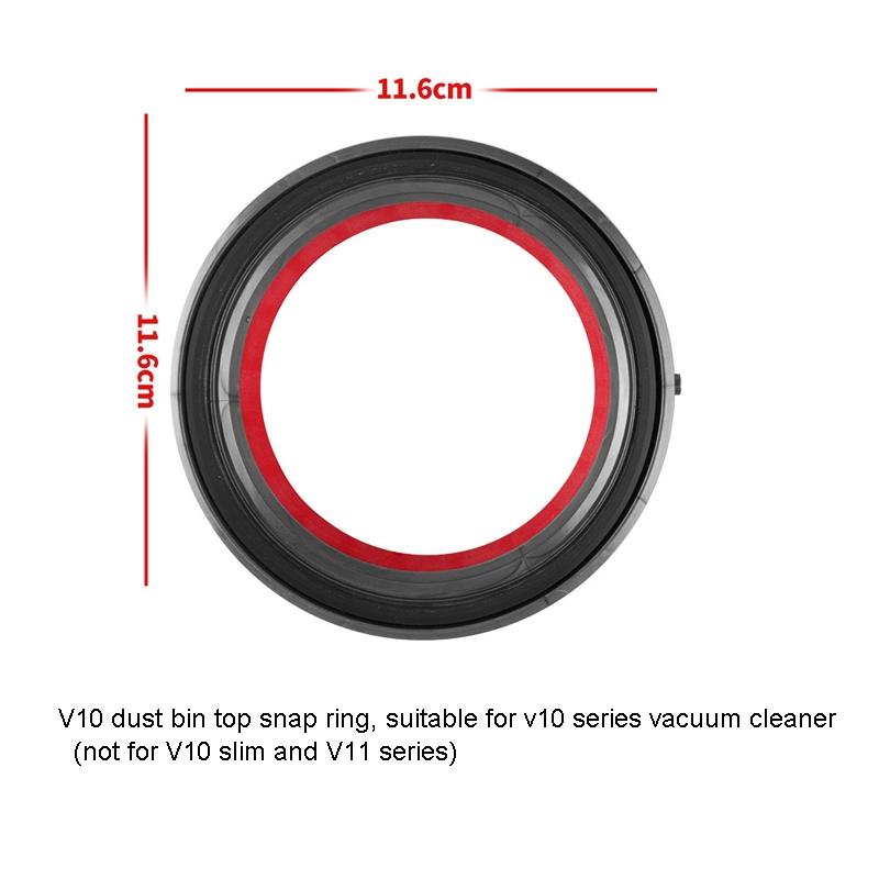 Dyson V10 Vacuum Dust Bin Seal Ring - Replacement Accessory 3