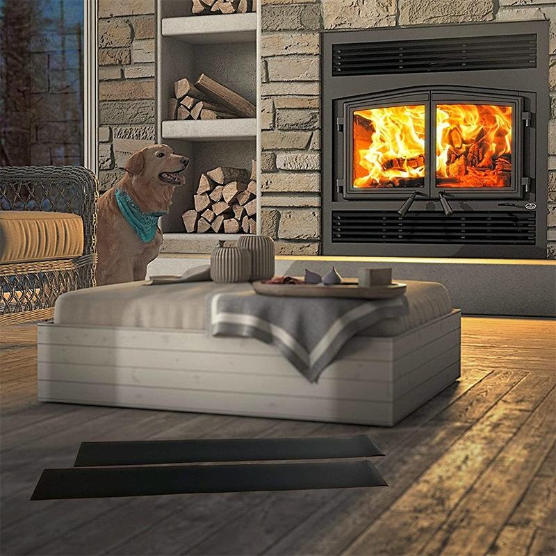 2-pack Magnetic Fireplace Draft Stopper - 101.6 x 15.24cm - Block Cold Air 7