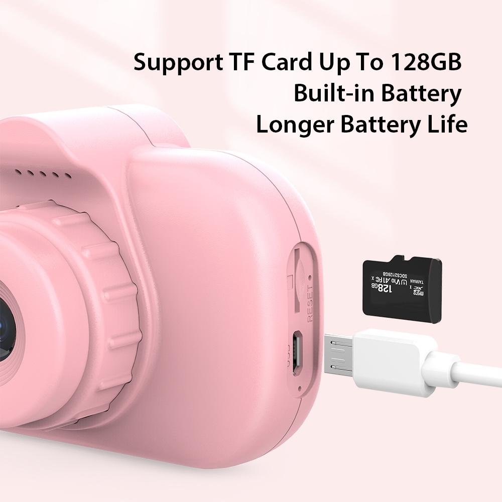 2.0-Inch 4X Zoom Hd Digital Camera For Kids - Blue - Blue 10